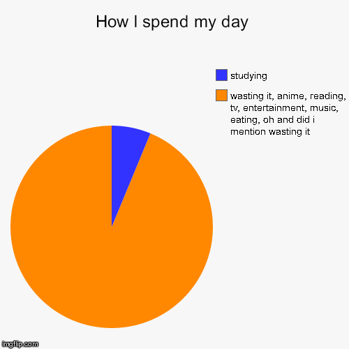 How I spend my day - Imgflip