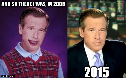 AND SO THERE I WAS, IN 2006 2015 | image tagged in bad luck brian williams,bad luck brian,brian williams,brian williams was there,high school year book photo,memes | made w/ Imgflip meme maker