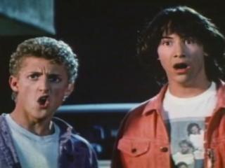bill and ted Blank Meme Template