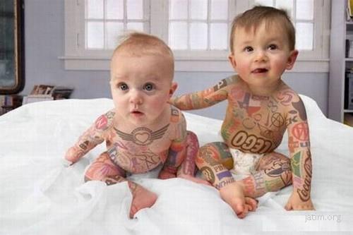 kids tattoo Blank Meme Template
