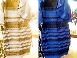 Black and Blue Dress Blank Meme Template