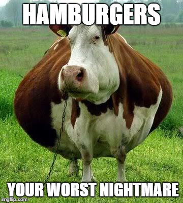 HAMBURGERS YOUR WORST NIGHTMARE | image tagged in hamburgers | made w/ Imgflip meme maker