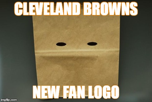 CLEVELAND BROWNS NEW FAN LOGO | image tagged in browns logo | made w/ Imgflip meme maker