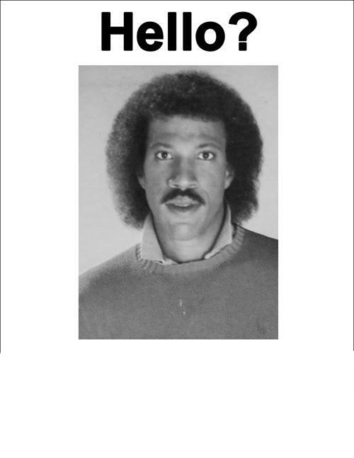 High Quality Lionel Richie Blank Meme Template