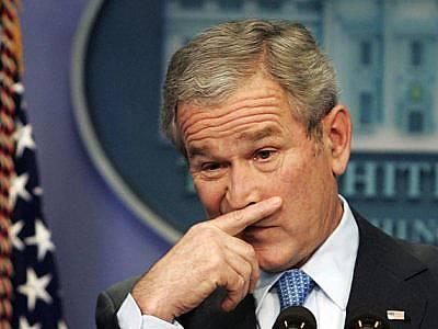 High Quality Bush Finger Nose Blank Meme Template