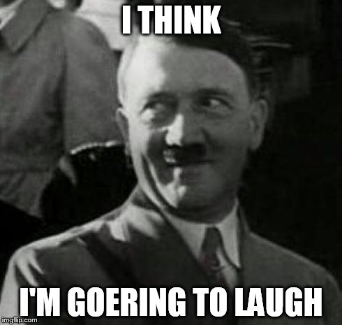HH1 | I THINK I'M GOERING TO LAUGH | image tagged in hh1 | made w/ Imgflip meme maker