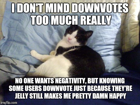 Mine | I DON'T MIND DOWNVOTES TOO MUCH REALLY NO ONE WANTS NEGATIVITY, BUT KNOWING SOME USERS DOWNVOTE JUST BECAUSE THEY'RE JELLY STILL MAKES ME PR | image tagged in mine | made w/ Imgflip meme maker