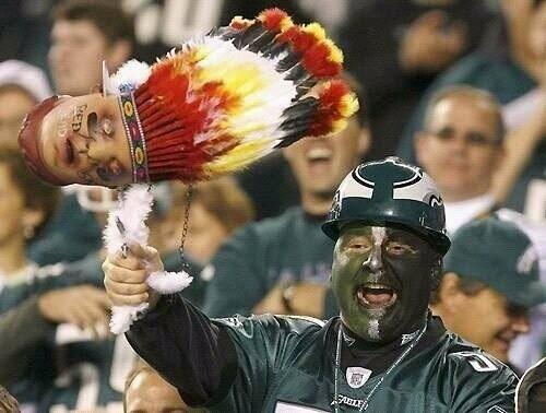 High Quality Redskin Racist fan Blank Meme Template