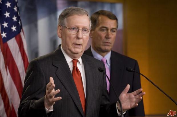 McConnell and Boehner Blank Meme Template