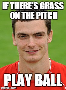Grass on the pitch | IF THERE'S GRASS ON THE PITCH PLAY BALL | image tagged in memes | made w/ Imgflip meme maker