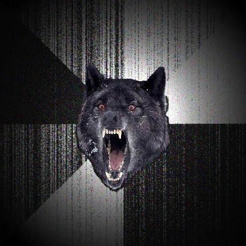 Insanity Wolf Blank Template Imgflip