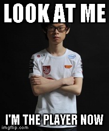 LOOK AT ME I'M THE PLAYER NOW | made w/ Imgflip meme maker