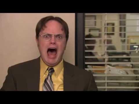 dwight angry Blank Meme Template