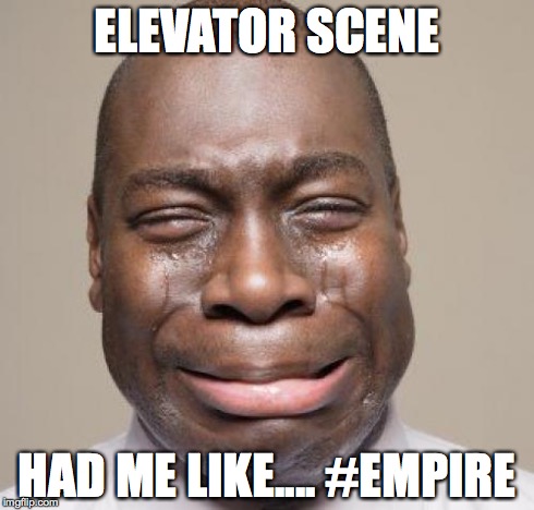 ELEVATOR SCENE HAD ME LIKE.... #EMPIRE | image tagged in brandon | made w/ Imgflip meme maker