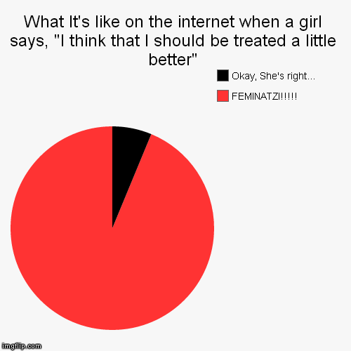 Let the downvotes begin. | image tagged in funny,pie charts | made w/ Imgflip chart maker