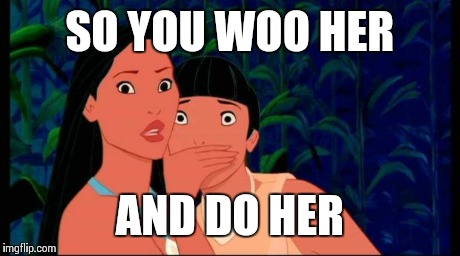 SHUSH | SO YOU WOO HER AND DO HER | image tagged in shush | made w/ Imgflip meme maker