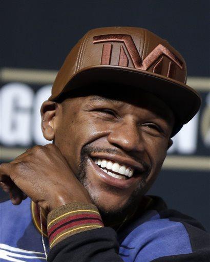 High Quality Mayweather laughing Blank Meme Template
