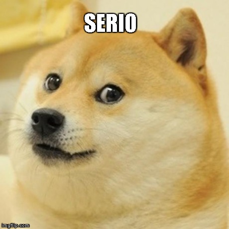 Doge Meme | SERIO | image tagged in memes,doge | made w/ Imgflip meme maker