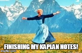 Look At All These | FINISHING MY KAPLAN NOTES! | image tagged in memes,look at all these | made w/ Imgflip meme maker