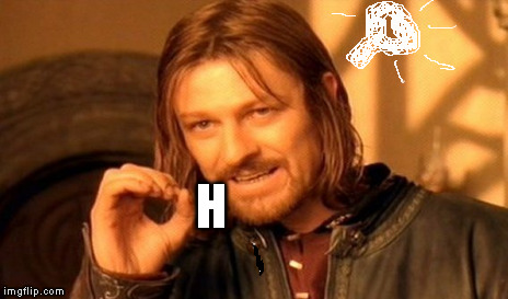 One Does Not Simply Meme | H | image tagged in memes,one does not simply | made w/ Imgflip meme maker