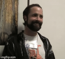Fool doing quadruple take | image tagged in gifs,markdude | made w/ Imgflip video-to-gif maker
