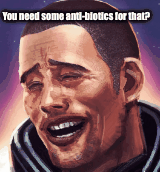 Anti-biotics | image tagged in gifs,shepherd,mass effect 3,biotics,bitch please | made w/ Imgflip images-to-gif maker