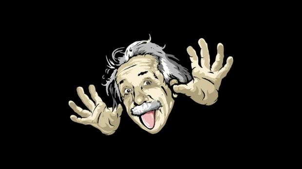 Einstein head Blank Meme Template