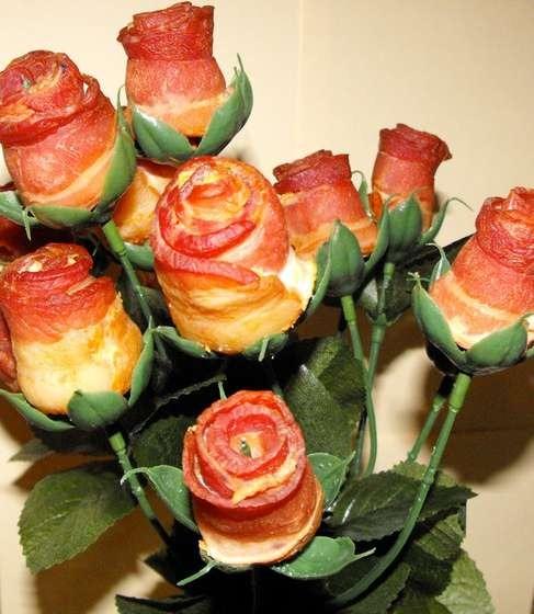 High Quality Bacon Roses Blank Meme Template