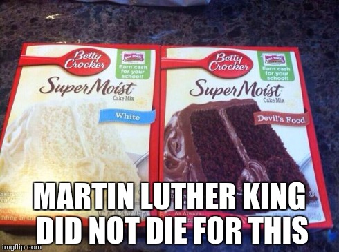 Martin Luther King did not die for this | MARTIN LUTHER KING DID NOT DIE FOR THIS | image tagged in too funny,mlk | made w/ Imgflip meme maker