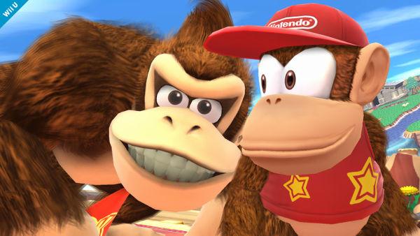 High Quality donkey kong diddy Blank Meme Template
