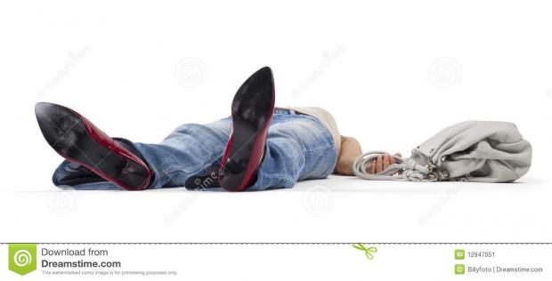 woman fainting meme