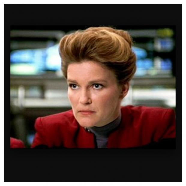 High Quality Janeway Angry Face Blank Meme Template