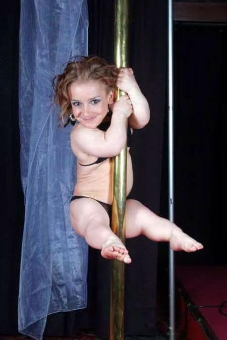 High Quality midget pole dancer Blank Meme Template