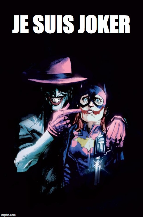 Joker-Batgirl-41 | JE SUIS JOKER | image tagged in joker-batgirl-41 | made w/ Imgflip meme maker