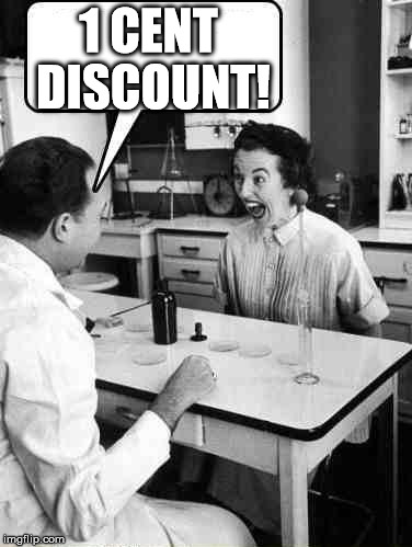Doctor Consultation | 1 CENT DISCOUNT! | image tagged in doctor consultation | made w/ Imgflip meme maker