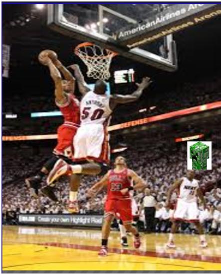 Basketball creeper Blank Meme Template