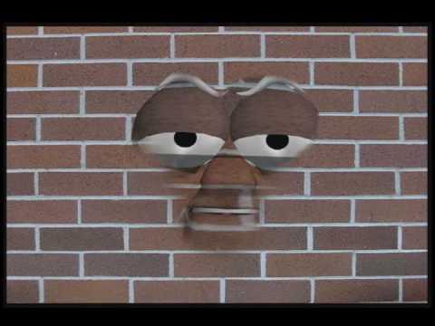 High Quality talking brick wall Blank Meme Template