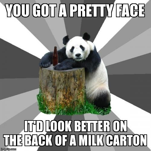 Pickup Line Panda Meme | image tagged in memes,pickup line panda | made w/ Imgflip meme maker