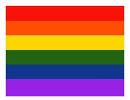 High Quality Rainbow Flag Blank Meme Template