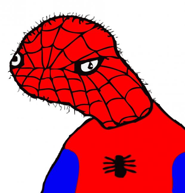 Dat Stank Spiderman Blank Meme Template