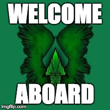 imgflip unite! | WELCOME ABOARD | image tagged in imgflip unite | made w/ Imgflip meme maker