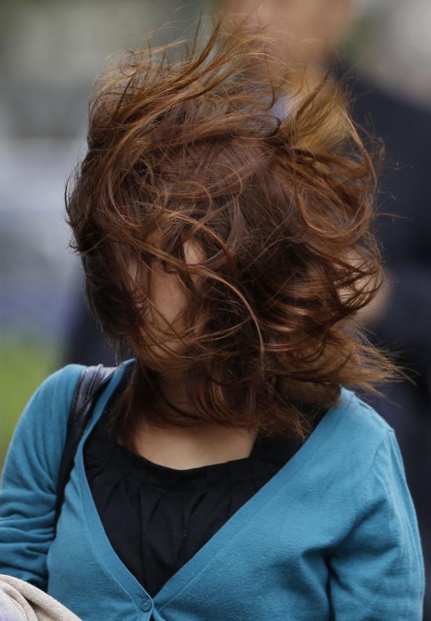 hair wind girl windy Meme Generator - Imgflip