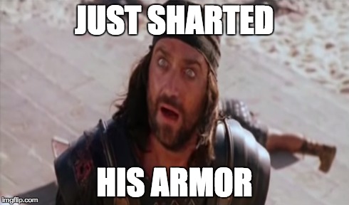 AWESTRUCK EUDORUS | JUST SHARTED HIS ARMOR | image tagged in awestruck eudorus | made w/ Imgflip meme maker