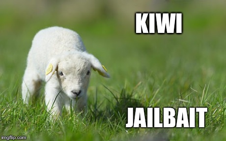 KIWI JAILBAIT | image tagged in kiwiviking | made w/ Imgflip meme maker
