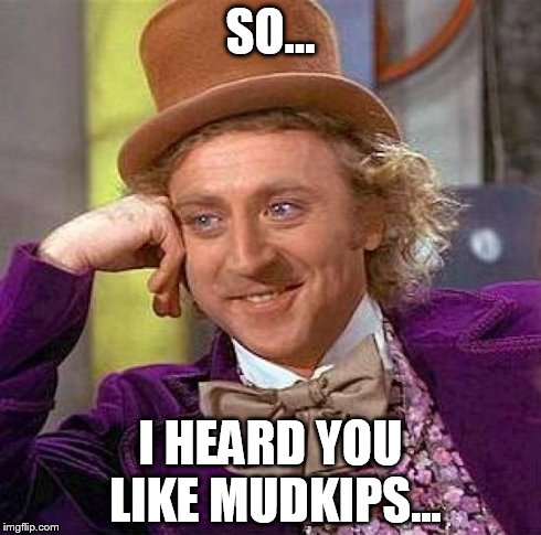 Creepy Condescending Wonka Meme | SO... I HEARD YOU LIKE MUDKIPS... | image tagged in memes,creepy condescending wonka | made w/ Imgflip meme maker