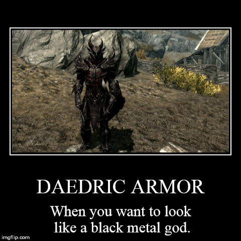 image tagged in funny,demotivationals,skyrim | made w/ Imgflip demotivational maker