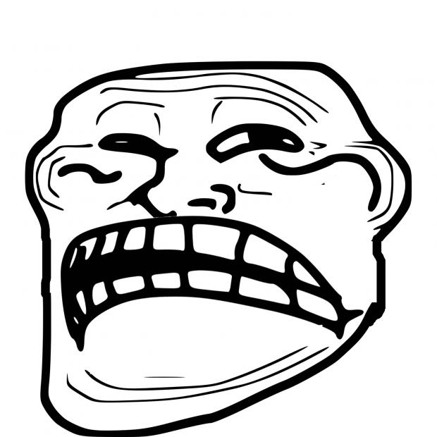 Troll Face becoming sad (template), Troll Face