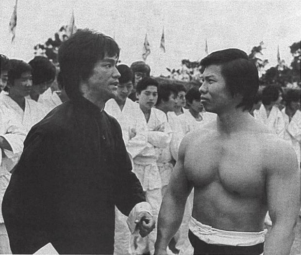 High Quality Bolo Yeung & Bruce Lee Blank Meme Template