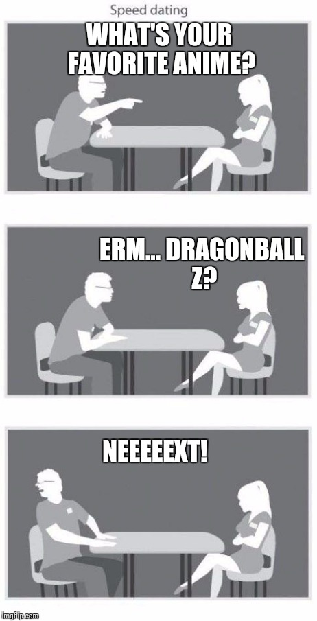Dragon Ball Speed ​​Dating