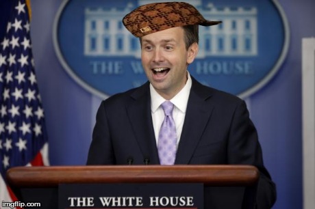 Josh Earnest funny face | image tagged in josh earnest funny face,scumbag | made w/ Imgflip meme maker